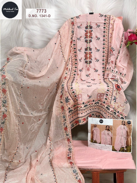 1341-D Mehboob Tex Cotton Pakistani Salwar Suits