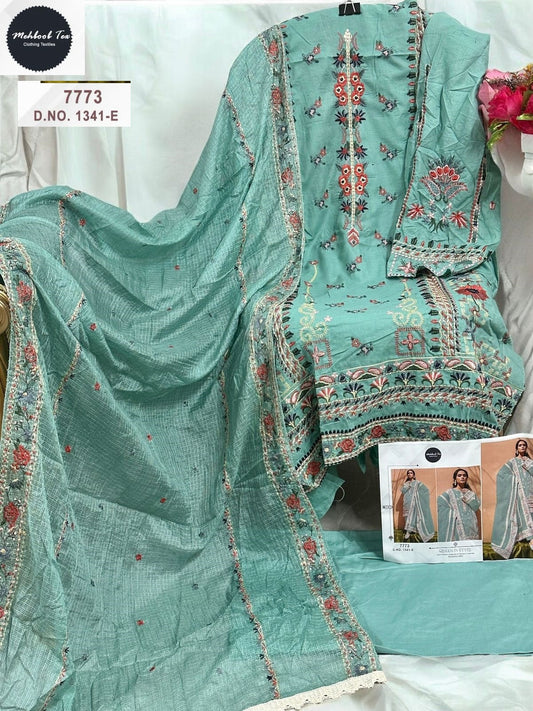 1341-E Mehboob Tex Cotton Pakistani Salwar Suits