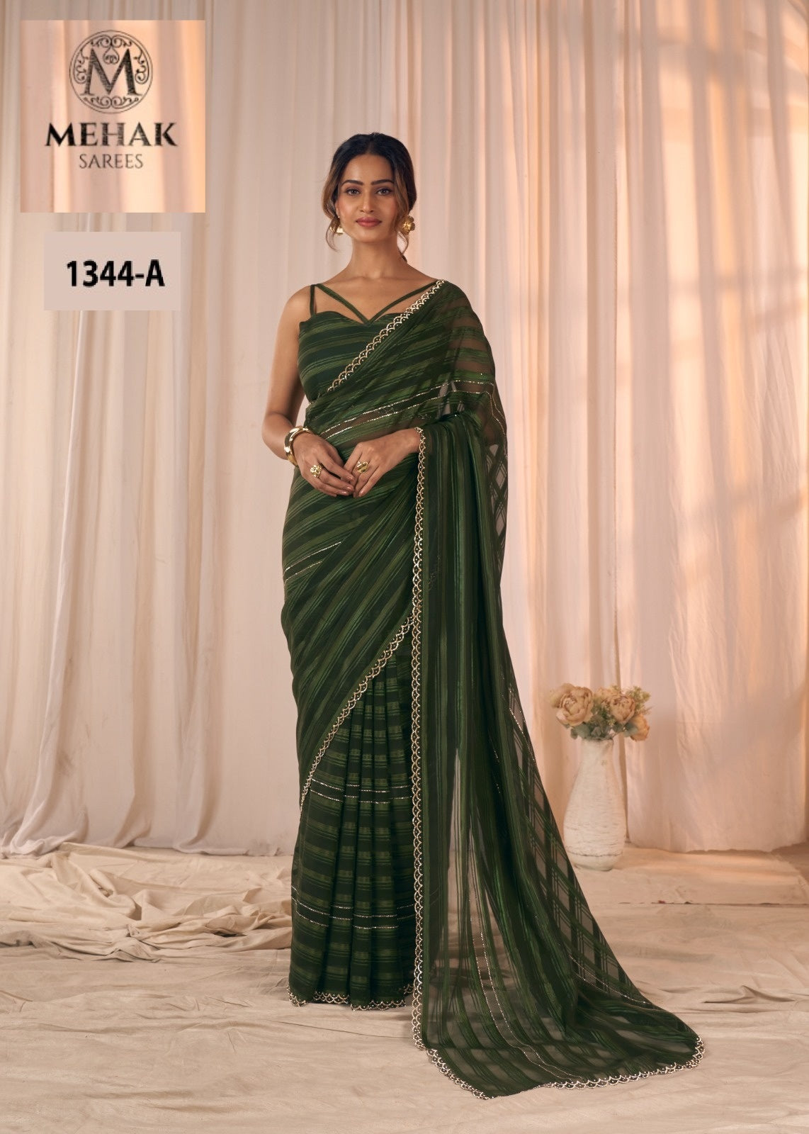1344-A Mehak Georgette Sarees