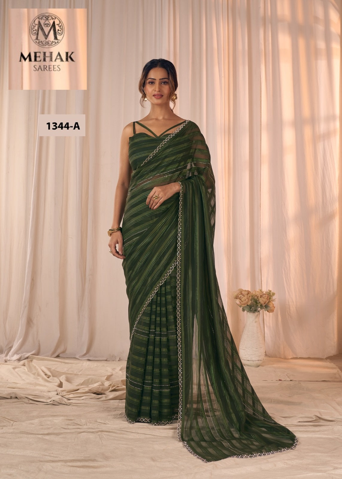1344-A Mehak Georgette Sarees