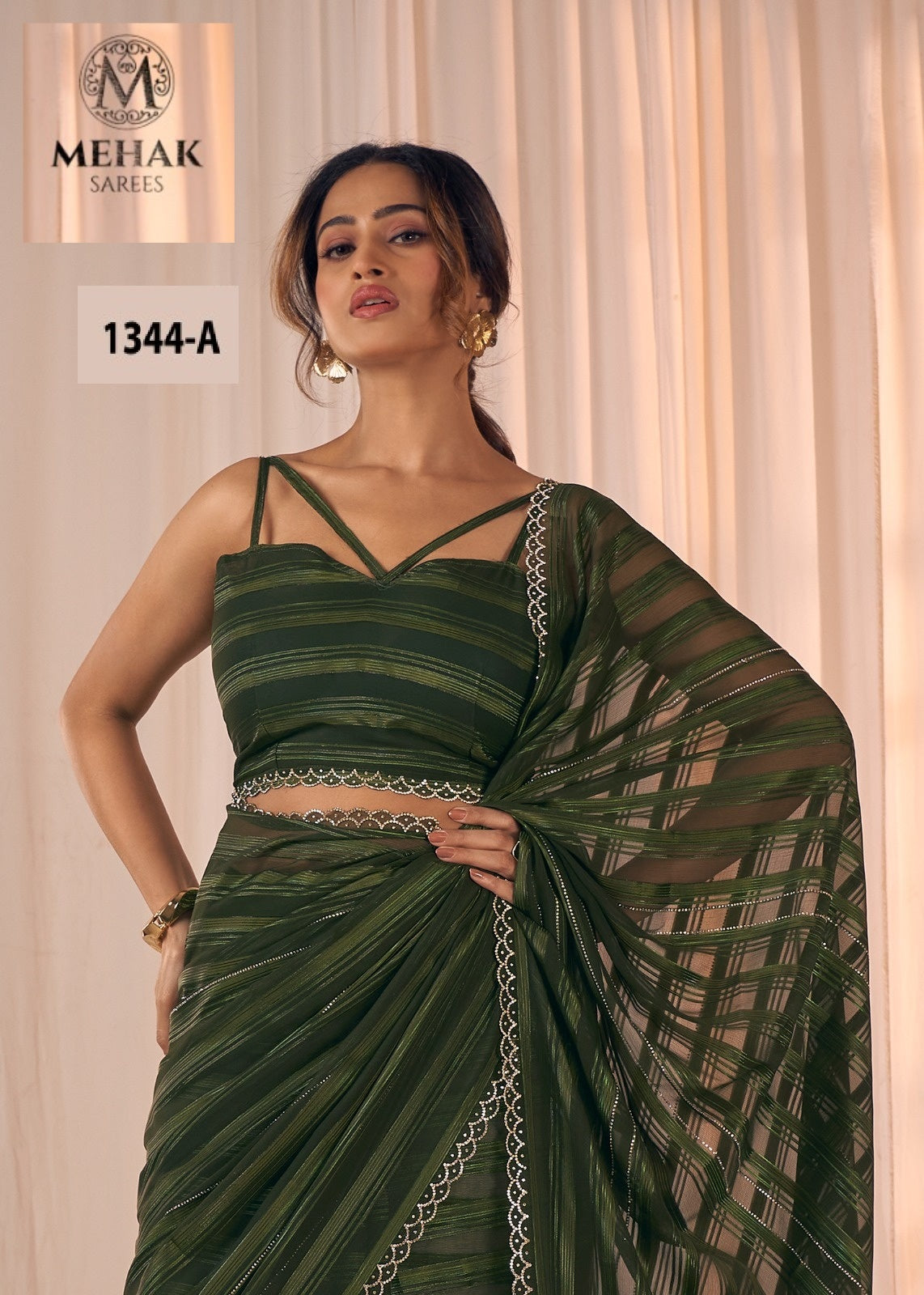 1344-A Mehak Georgette Sarees