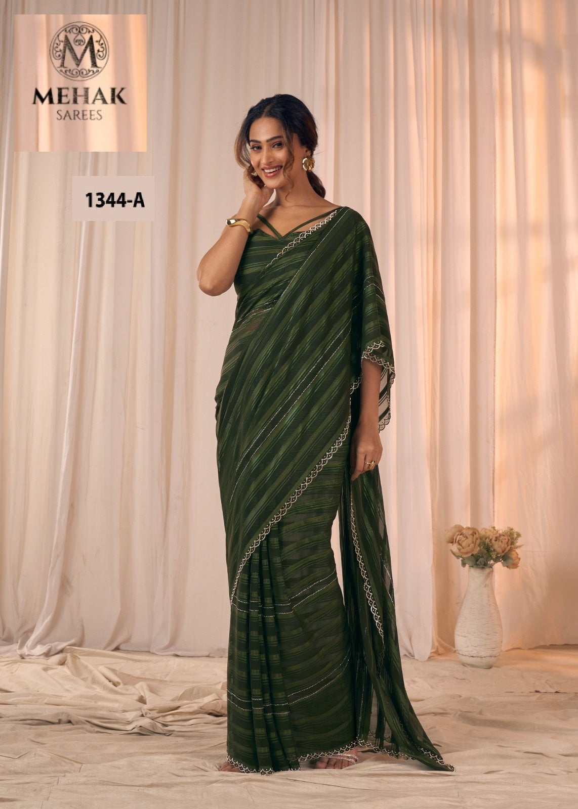 1344-A Mehak Georgette Sarees