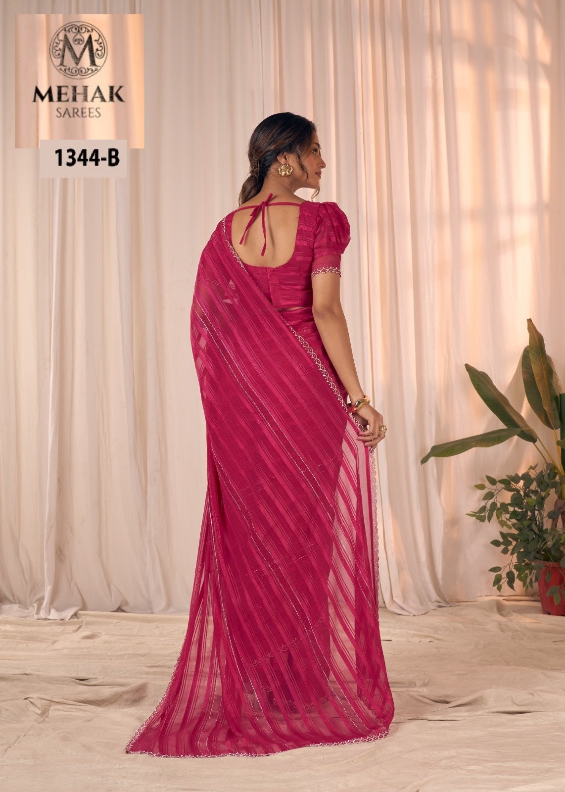 1344-B Mehak Georgette Sarees