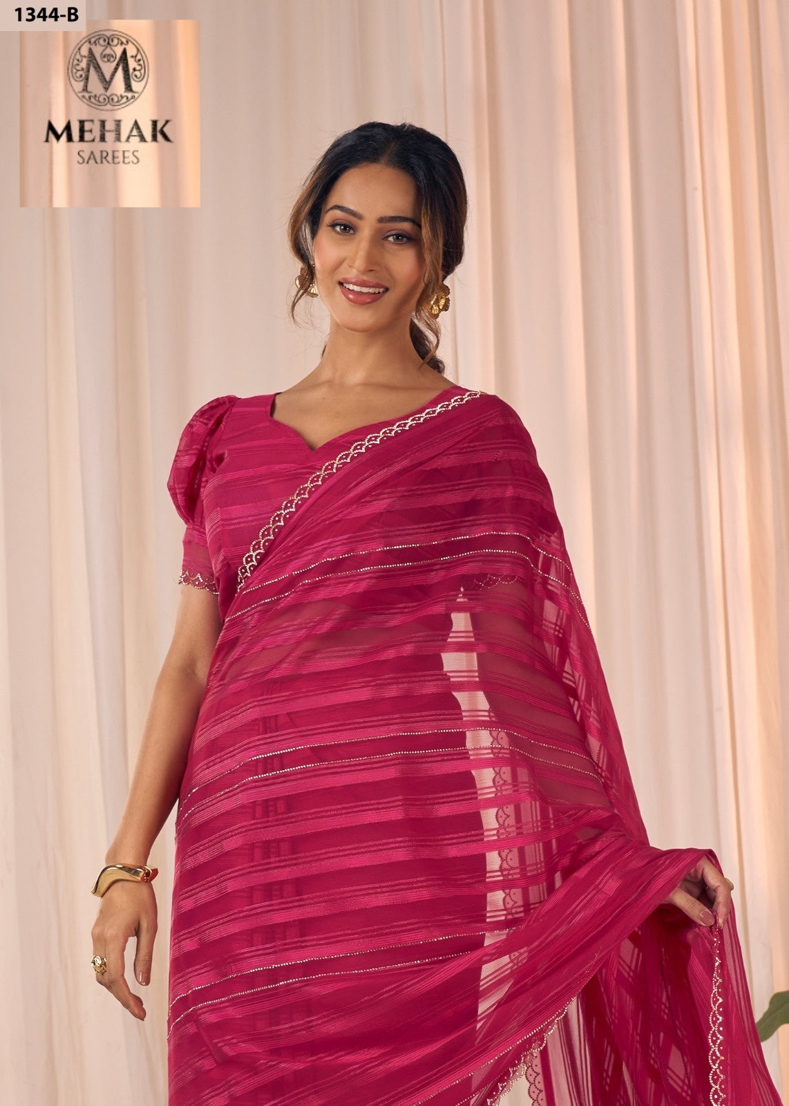 1344-B Mehak Georgette Sarees