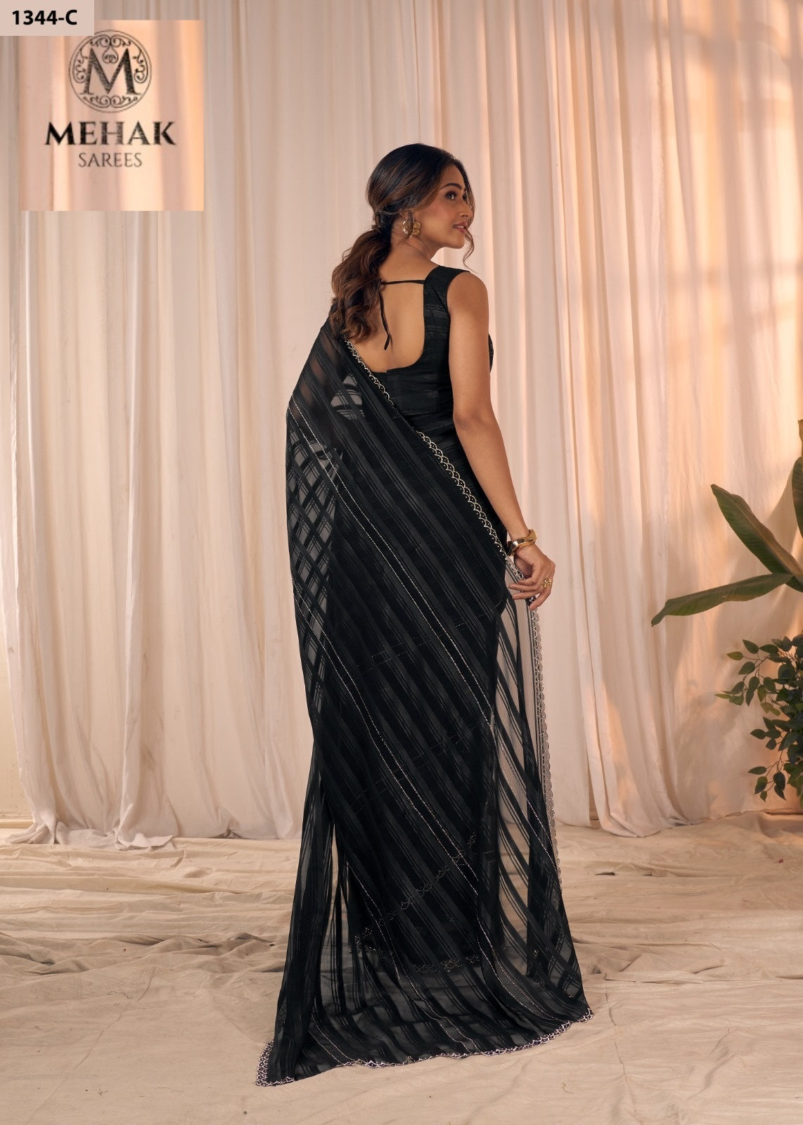 1344-C Mehak Georgette Sarees