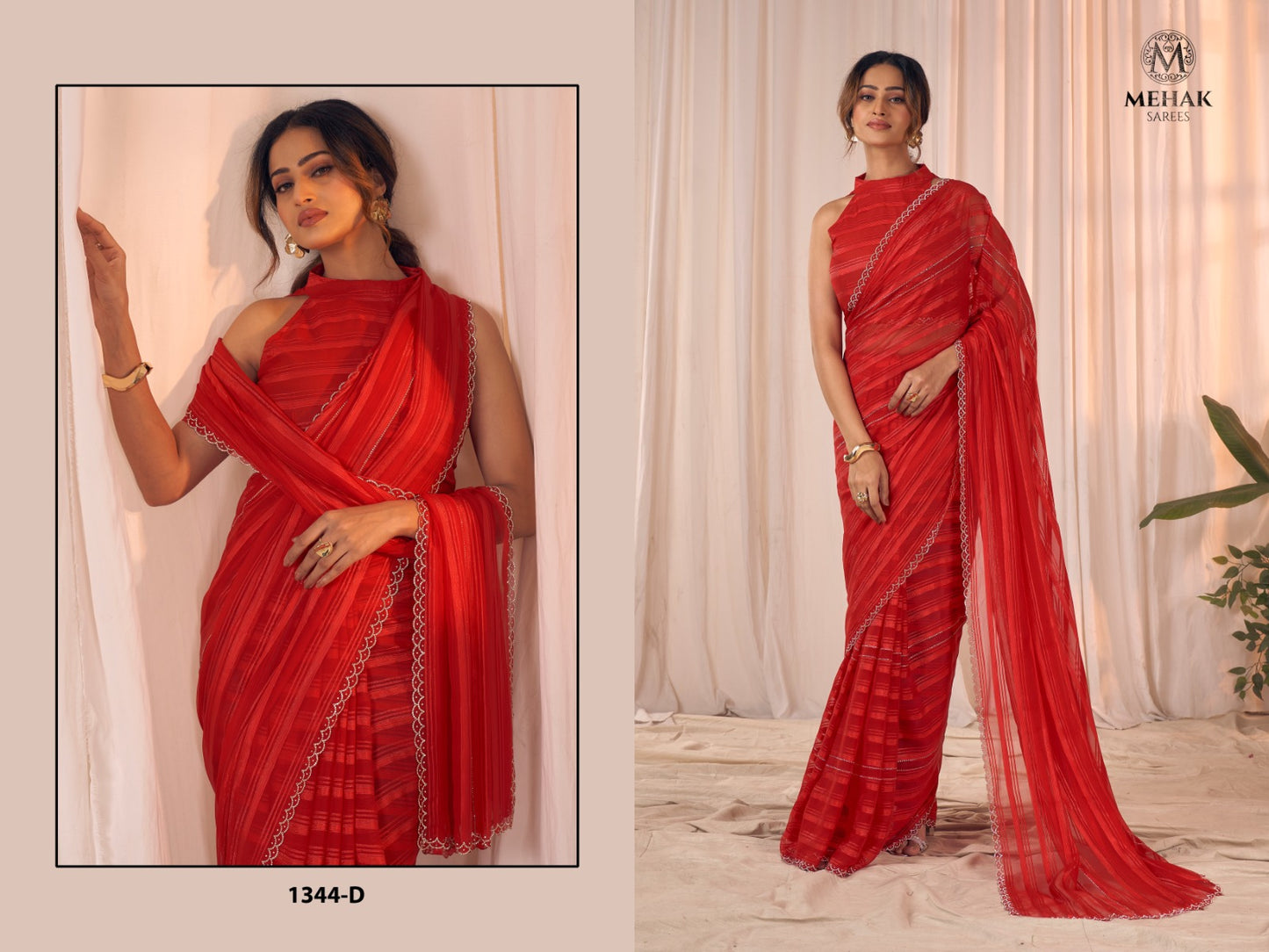 1344-D Mehak Georgette Sarees