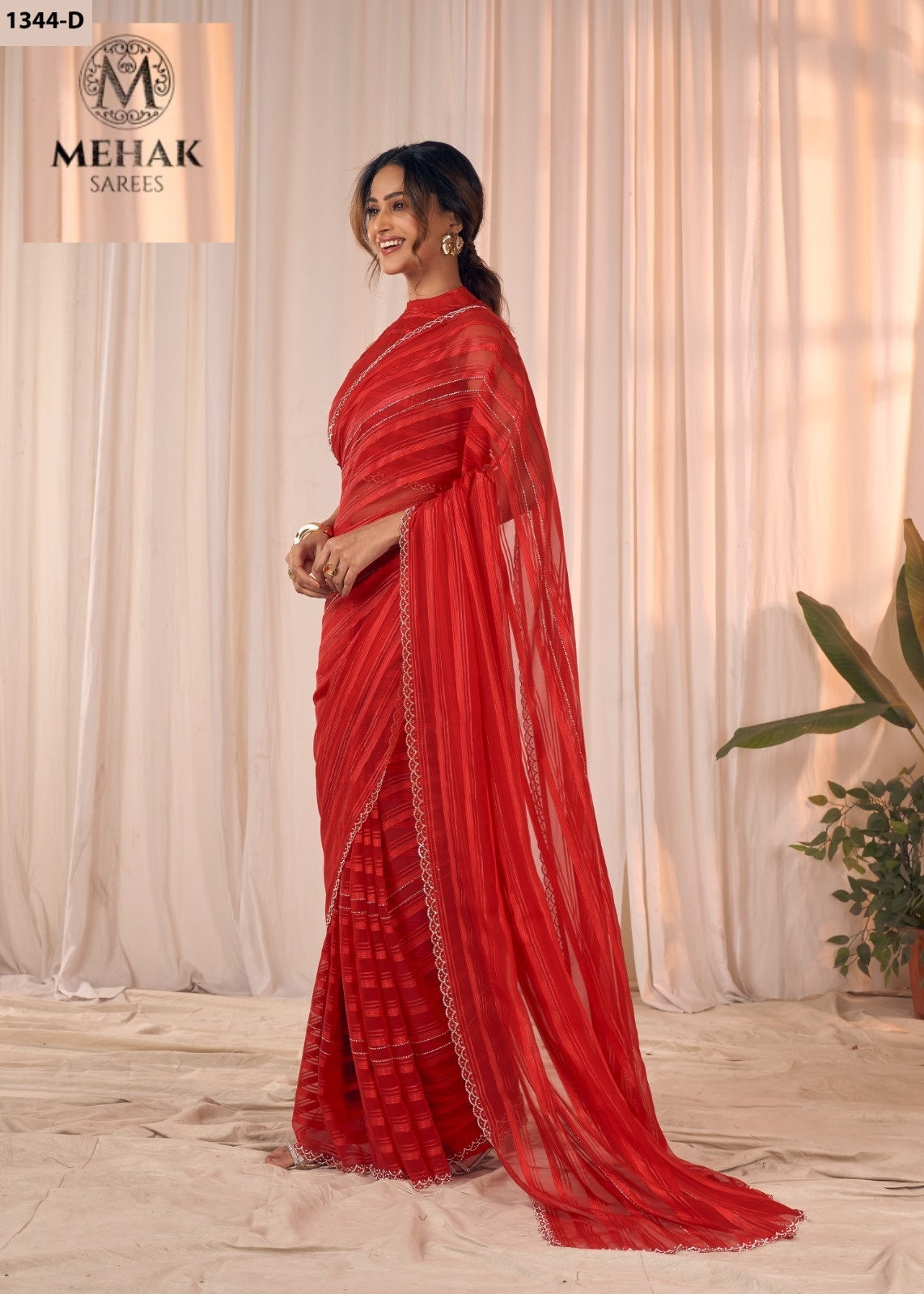 1344-D Mehak Georgette Sarees