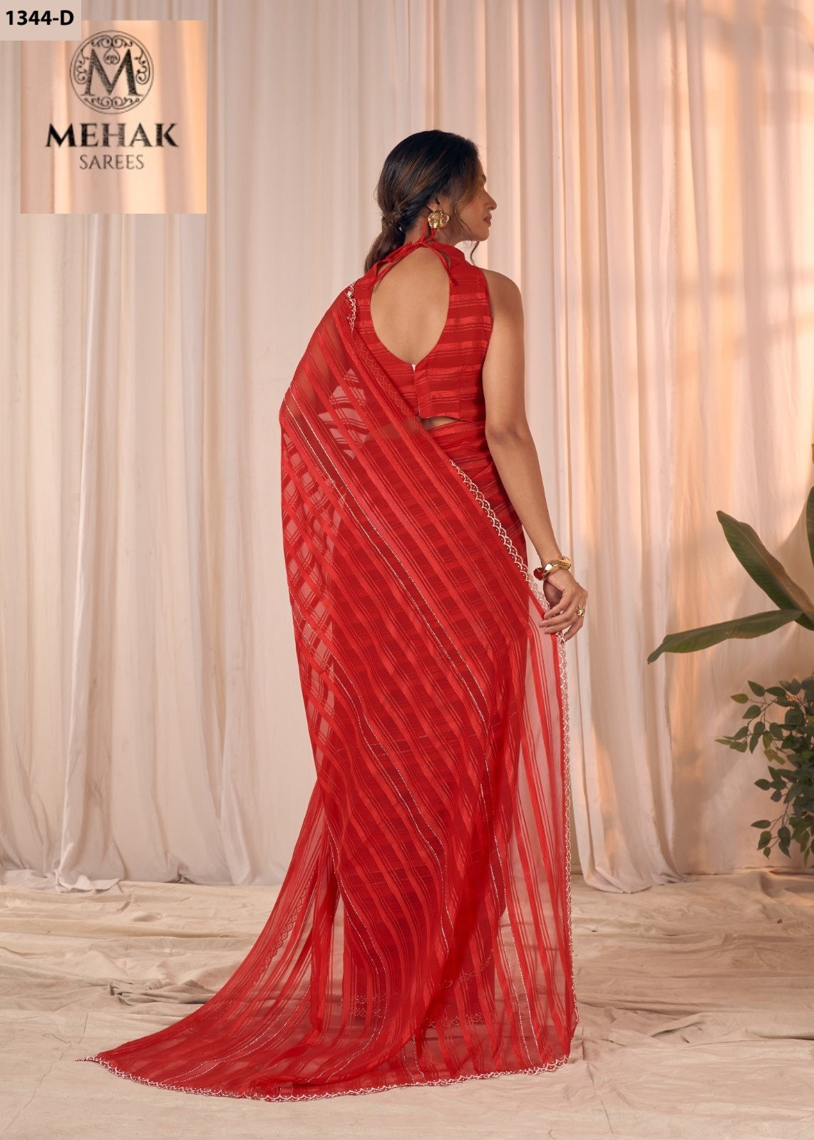 1344-D Mehak Georgette Sarees