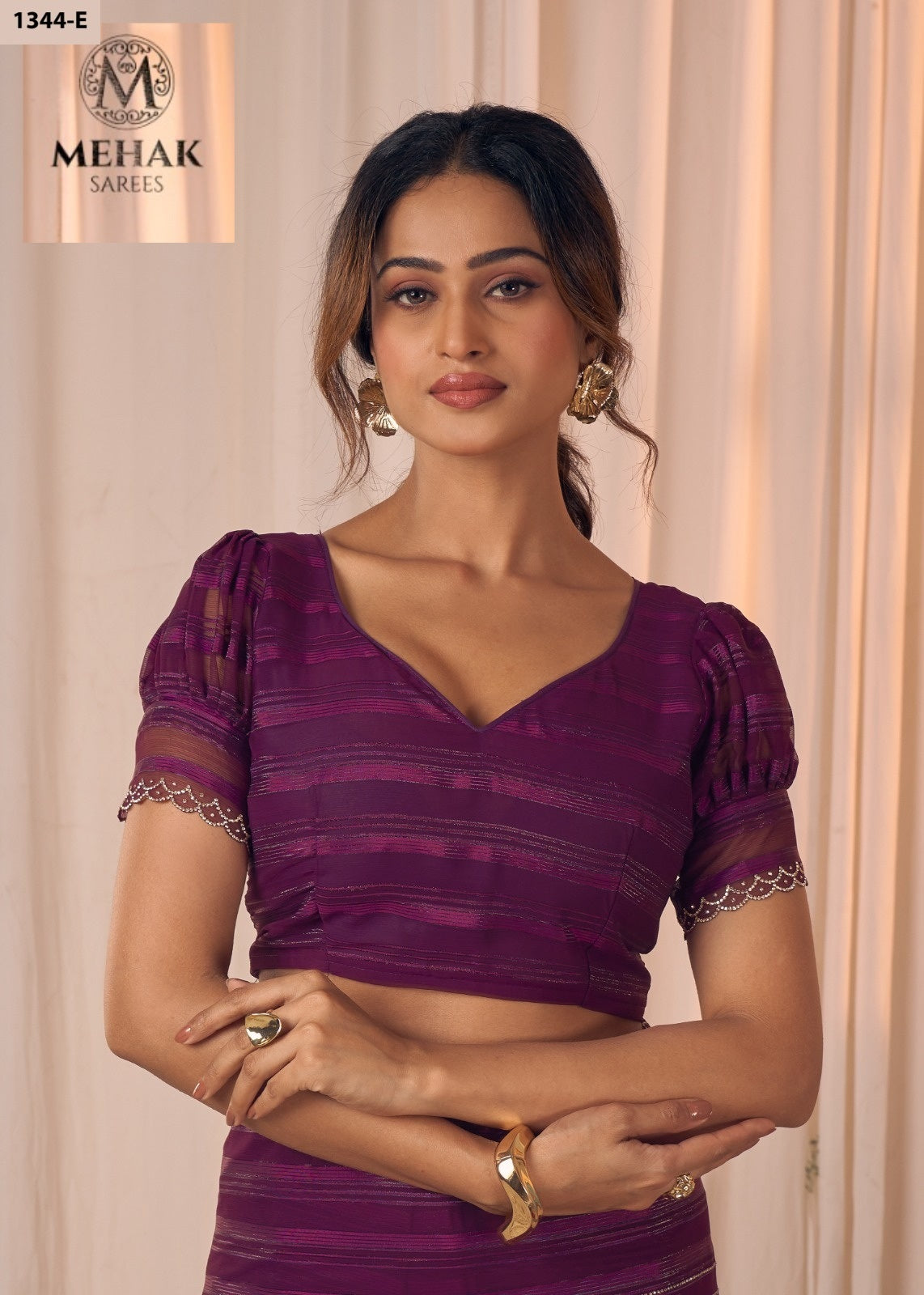 1344-E Mehak Georgette Sarees