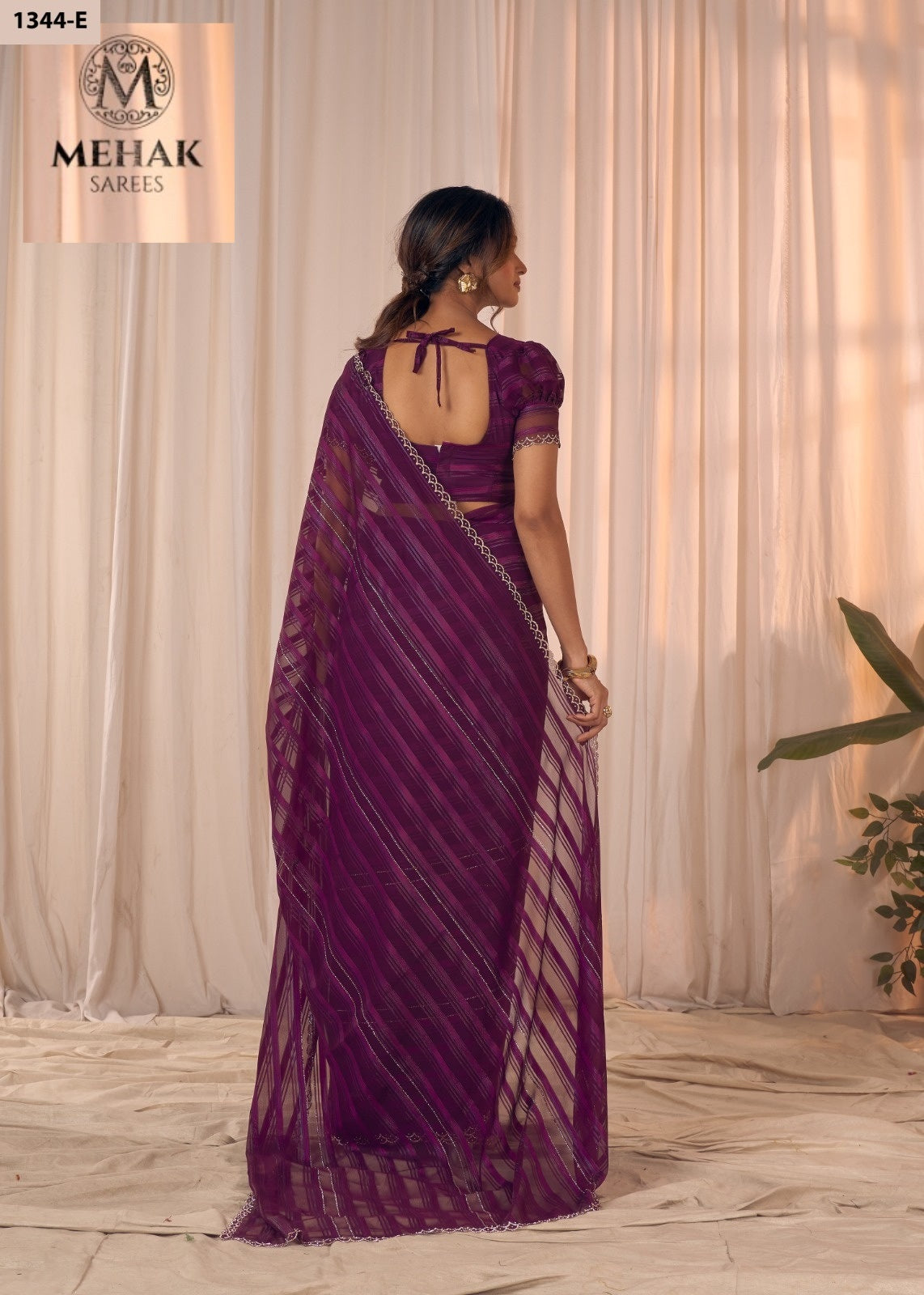 1344-E Mehak Georgette Sarees