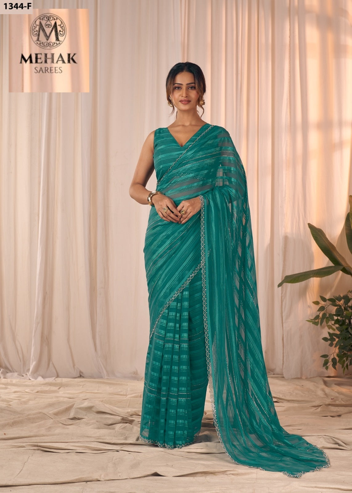1344-F Mehak Georgette Sarees
