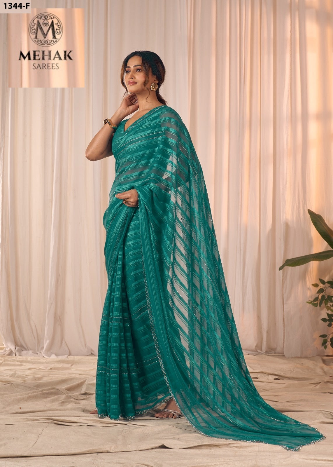 1344-F Mehak Georgette Sarees