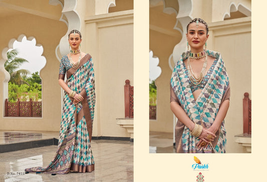 7411 Karvaah Vol 2 Pankh Sarees