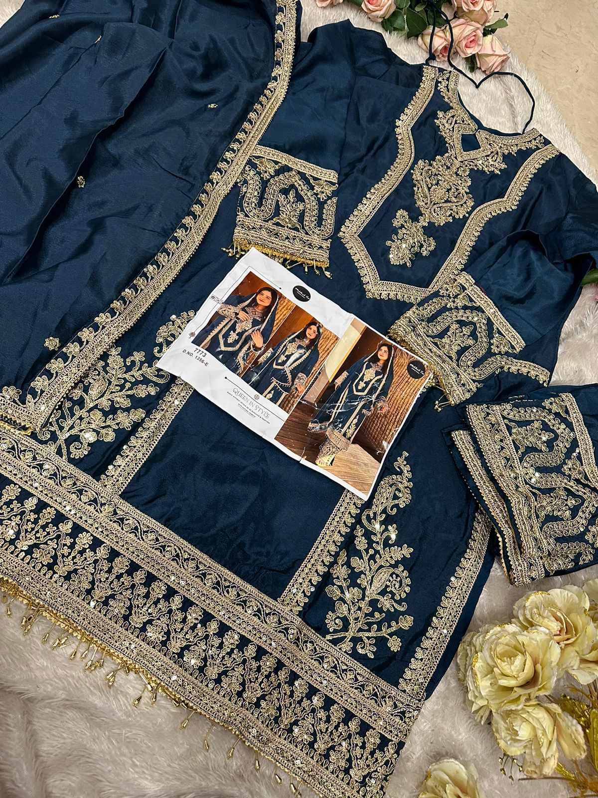 1356E Mehboob Tex Chinon Pakistani Salwar Suits