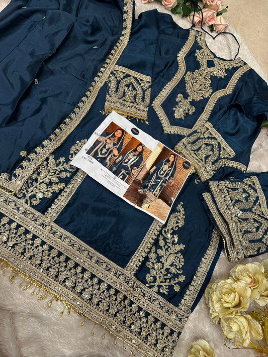 1356E Mehboob Tex Chinon Pakistani Salwar Suits