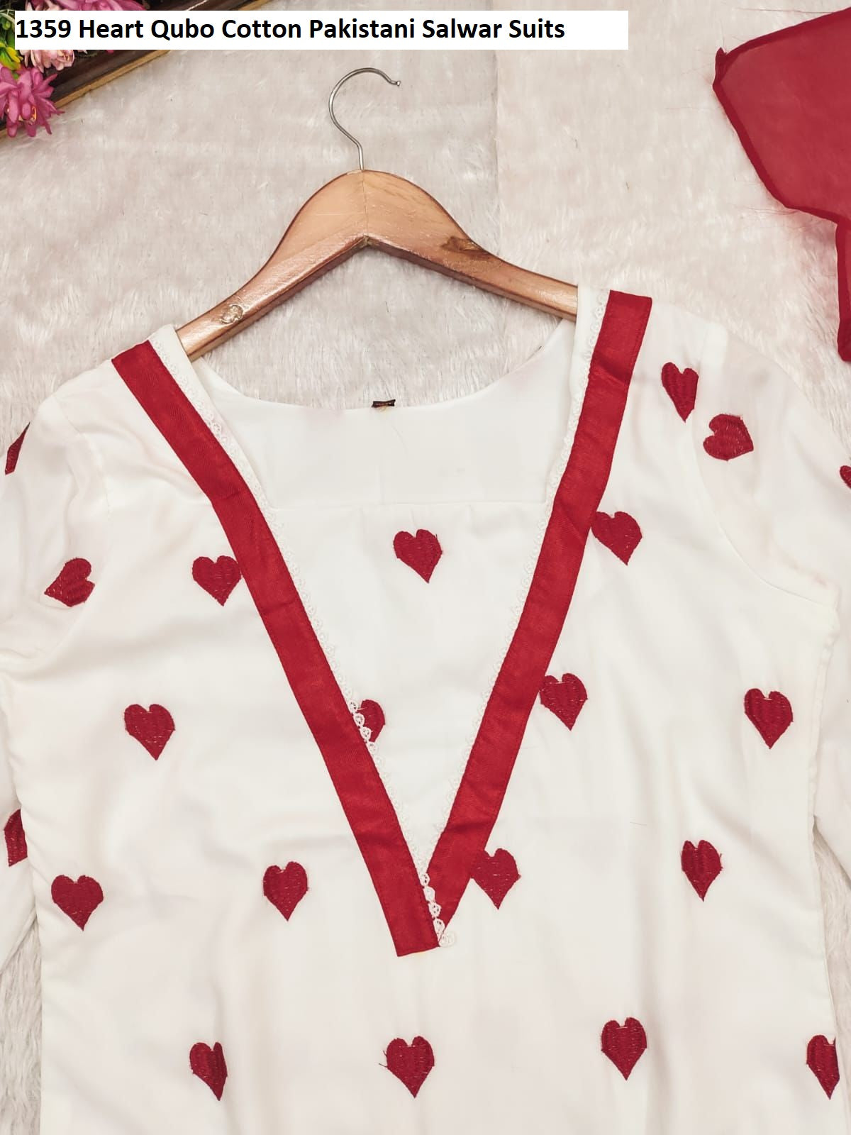 1359 Heart Qubo Cotton Pakistani Salwar Suits