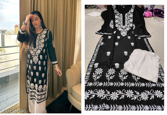 443-C Qubo Kurti Pant Set