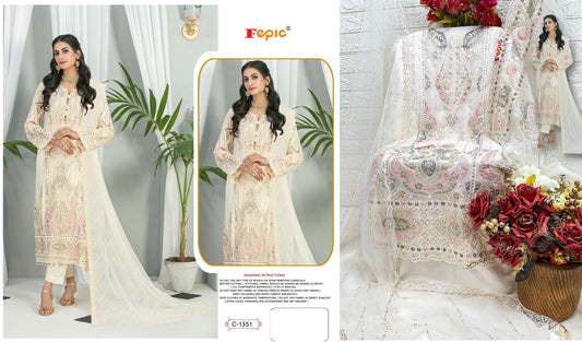 C-1351 Rosemeen Fepic Pakistani Salwar Suits