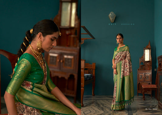 2050 Kalamkatha Kimora Sarees