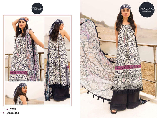 1363 Mehboob Tex Patch Pakistani Salwar Suits