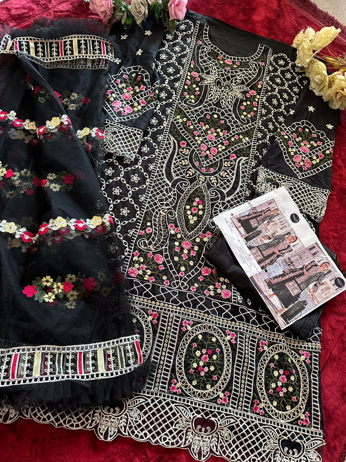 1371-A Mehboob Tex Cotton Pakistani Salwar Suits