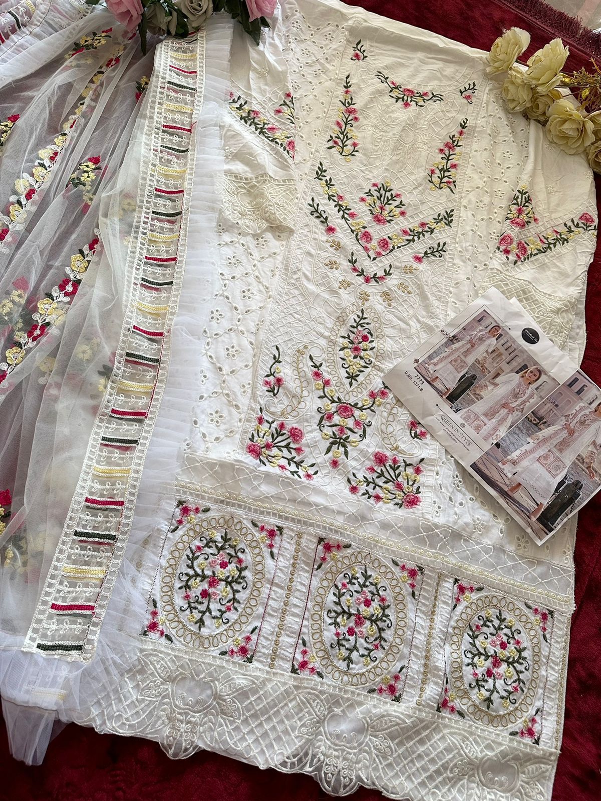 1371-B Mehboob Tex Cotton Pakistani Salwar Suits