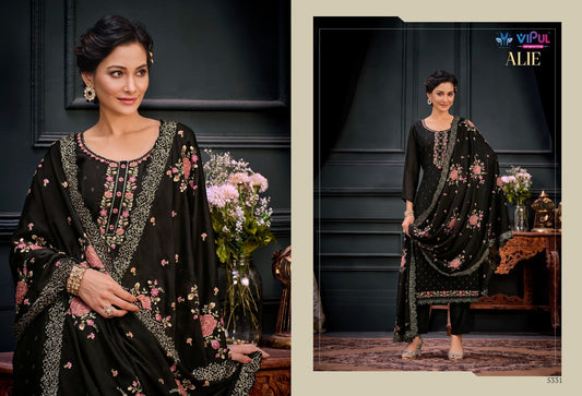 5331 Alie Vipul Unstitched Suits