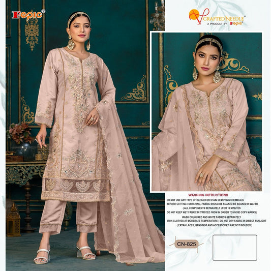 Cn-825 Crafted Needle Pakistani Readymade Suits
