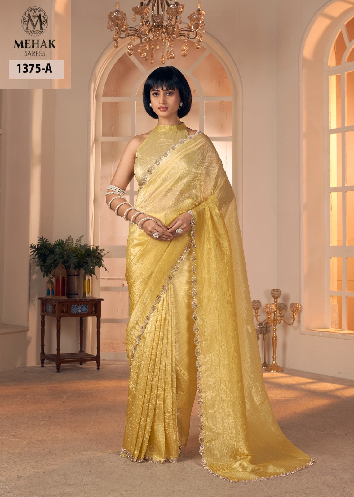 1375-A Mehak Pure Silk Sarees