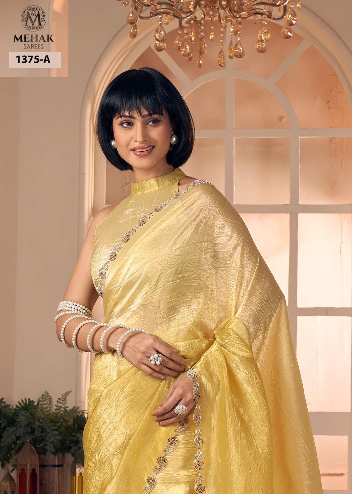 1375-A Mehak Pure Silk Sarees