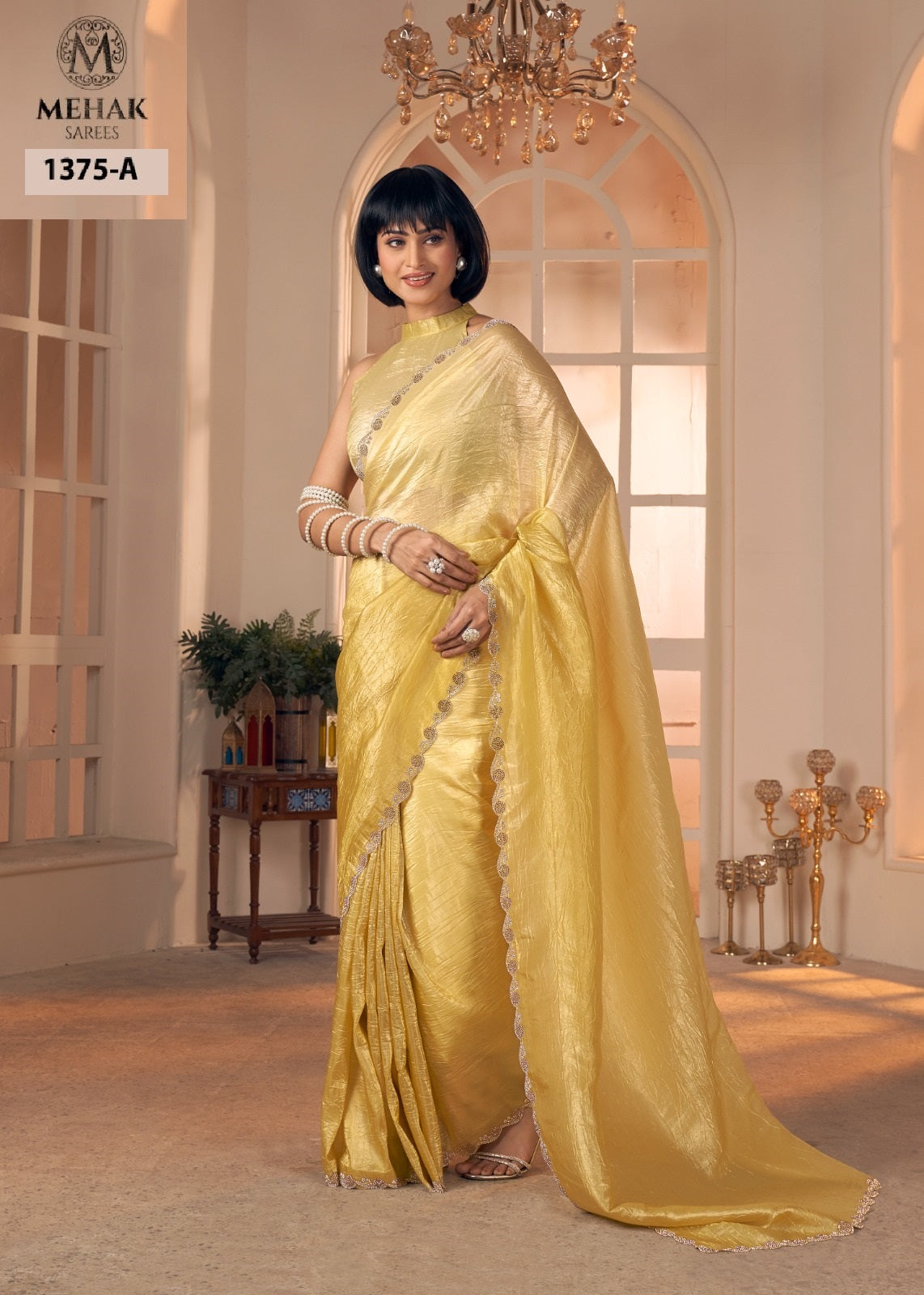 1375-A Mehak Pure Silk Sarees