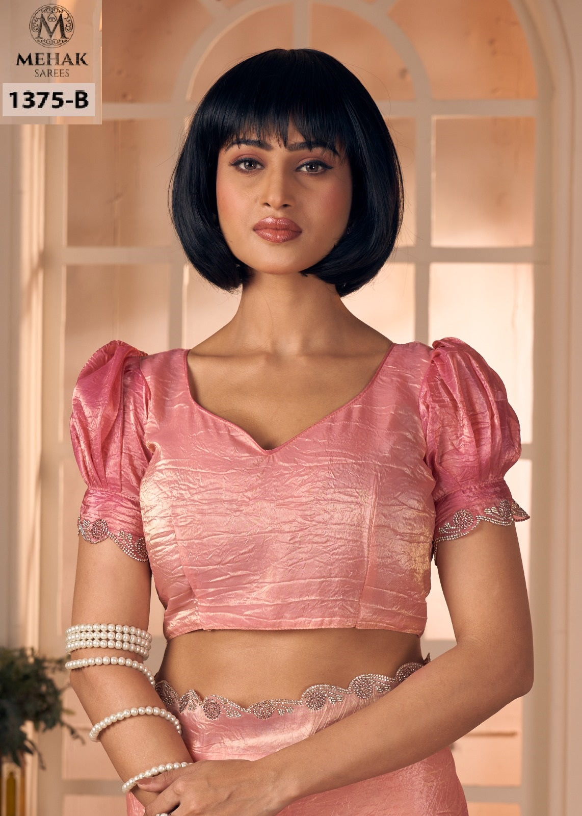 1375-B Mehak Pure Silk Sarees