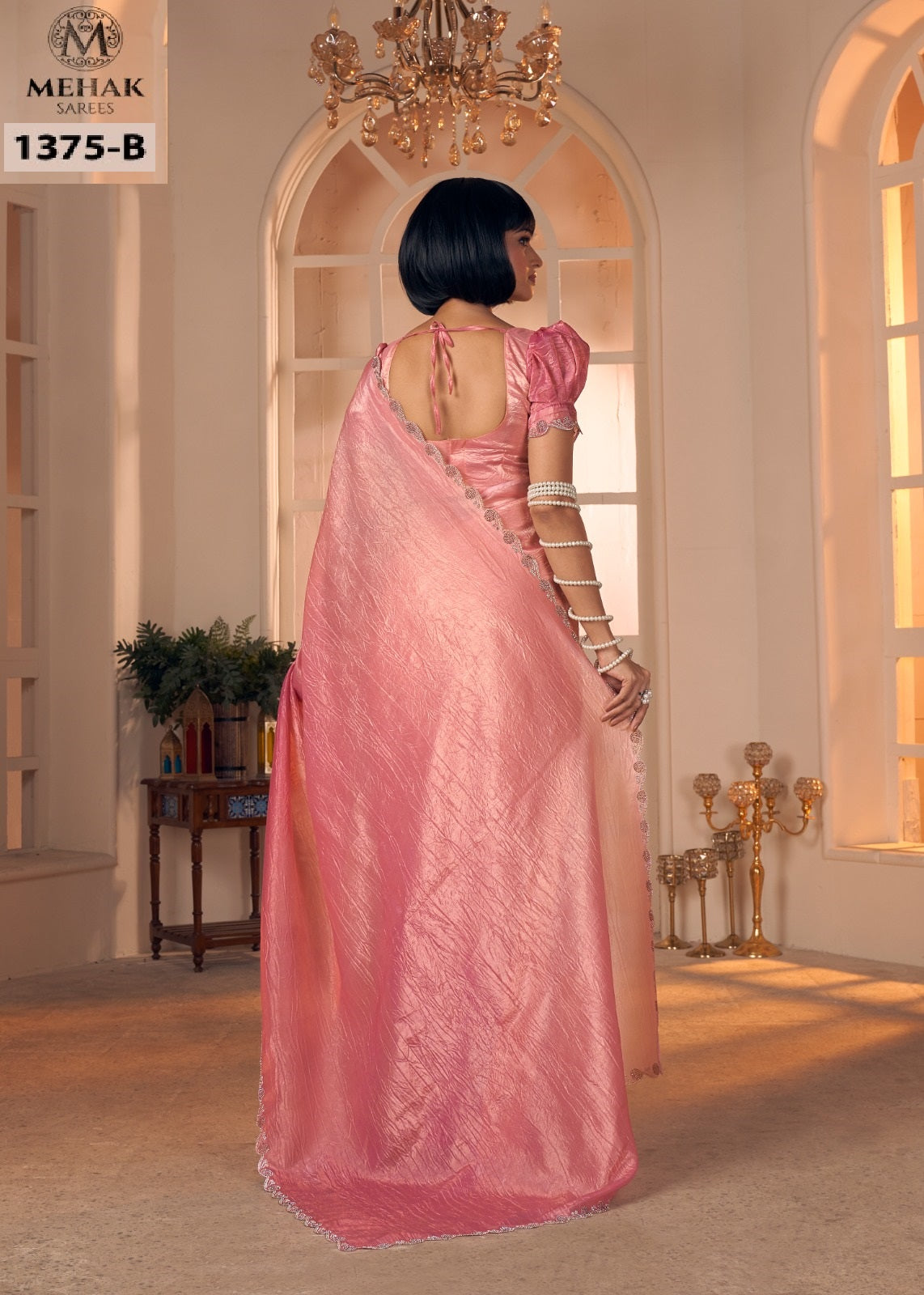 1375-B Mehak Pure Silk Sarees