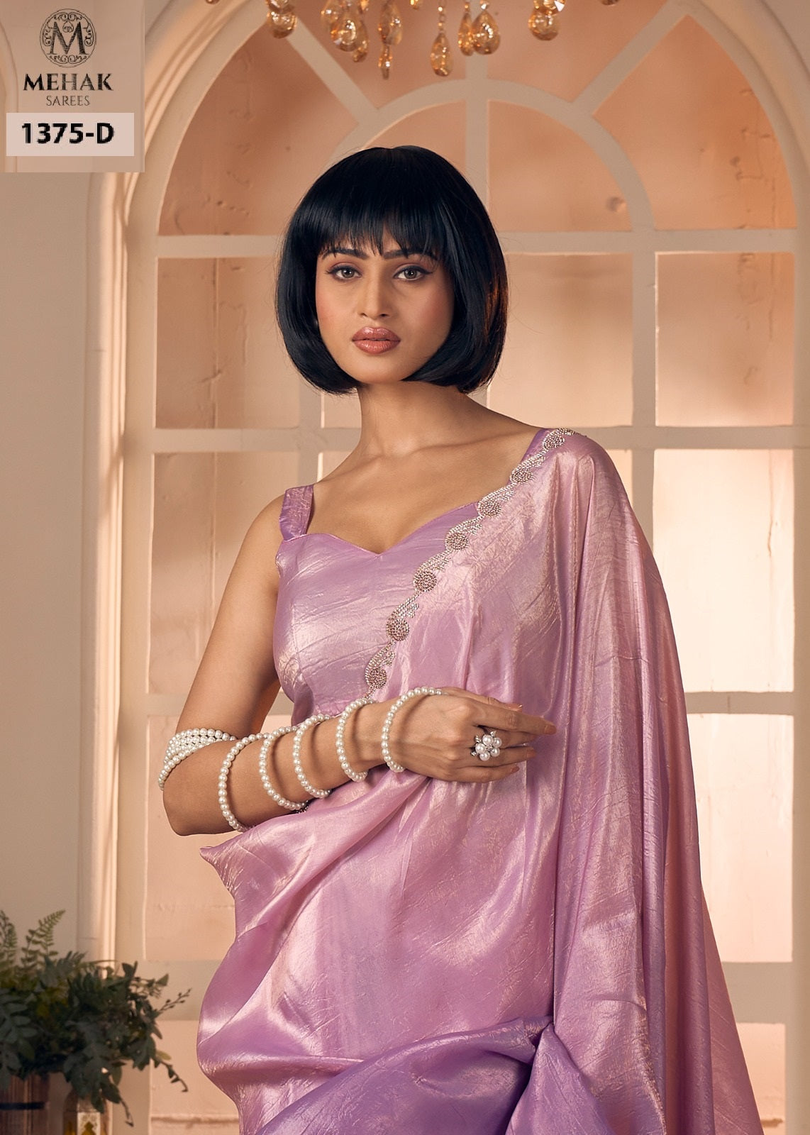 1375-D Mehak Pure Silk Sarees