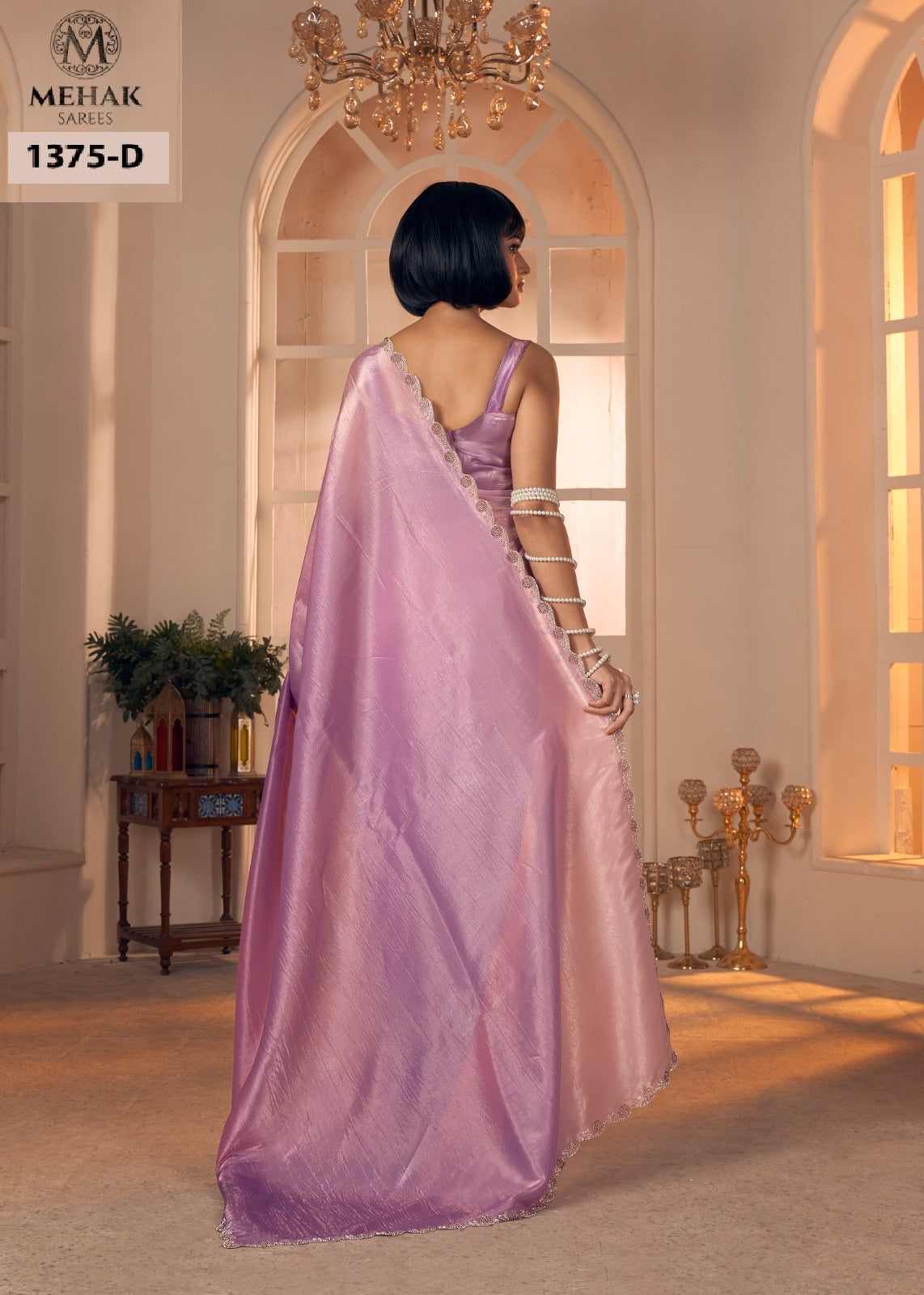 1375-D Mehak Pure Silk Sarees