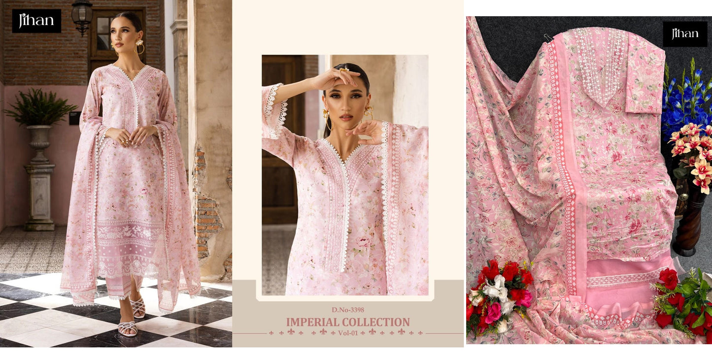 3398 Jihan Pakistani Salwar Suits