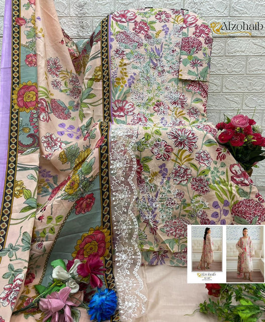 1407 Riwayat Vol 2 Al Zohaib Pure Cotton Pakistani Salwar Suits