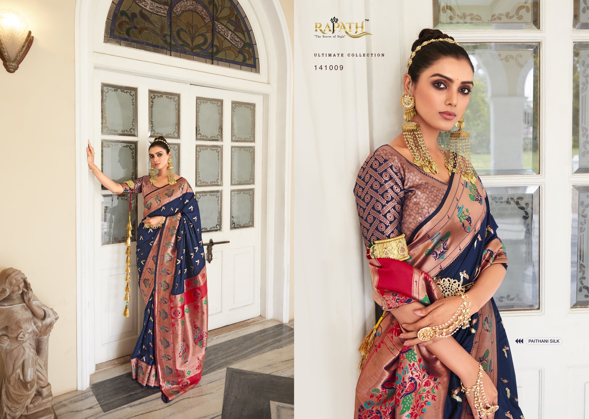 141009 Love Birds Rajpath Silk Sarees