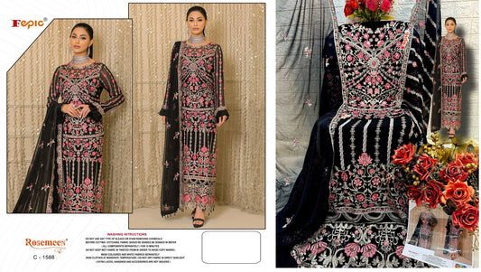 C-1588 Rosemeen Fepic Pakistani Salwar Suits