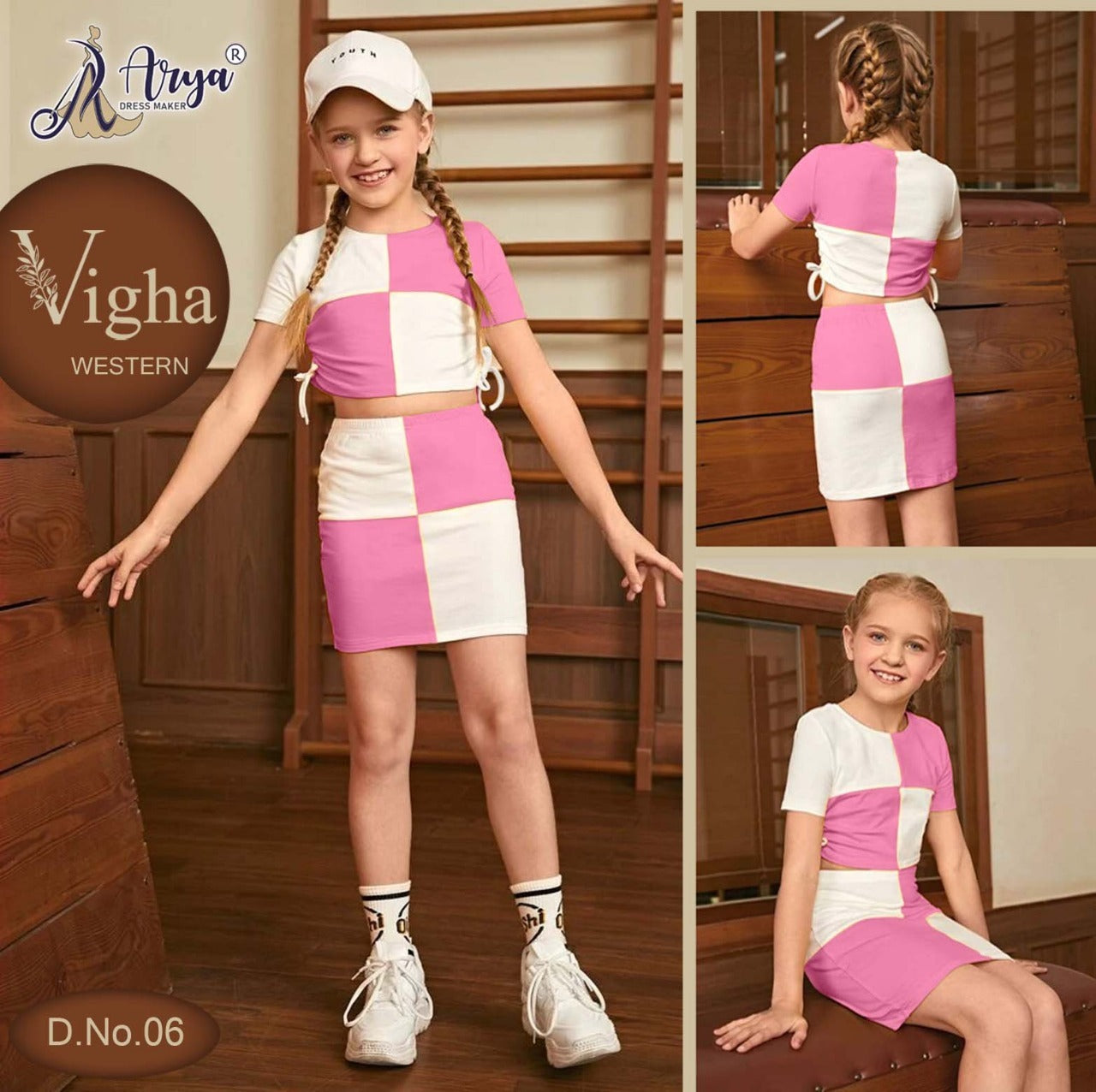 Vigha 06 Adm Girls Western Dress