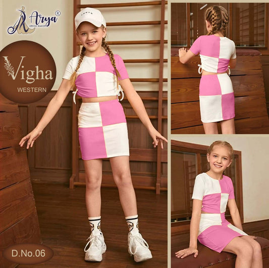 Vigha 06 Adm Girls Western Dress
