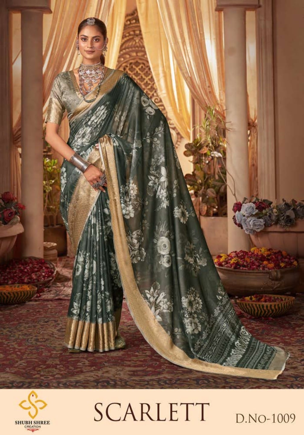 1009 Scarlett Shubh Shree Sarees