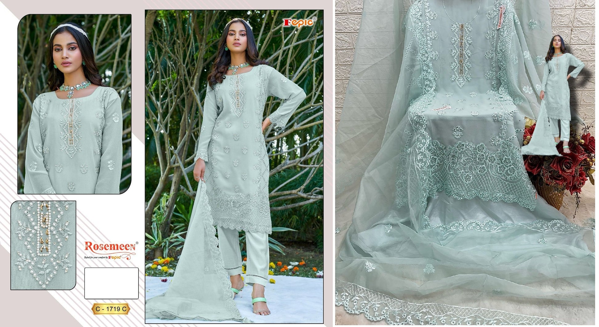 1719C Fepic Pakistani Salwar Suits