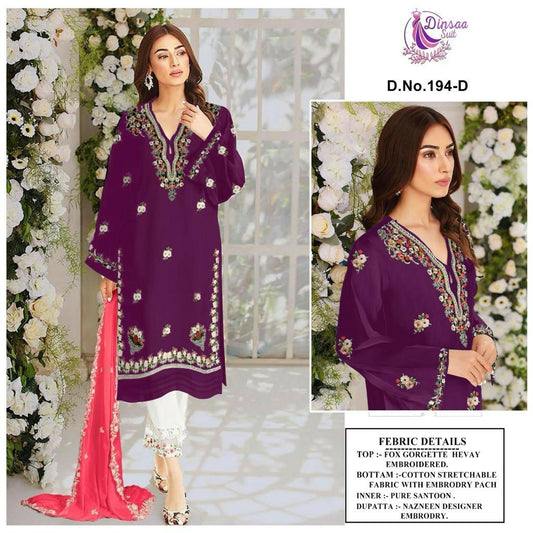 194D Dinsaa Suit Pakistani Readymade Suits