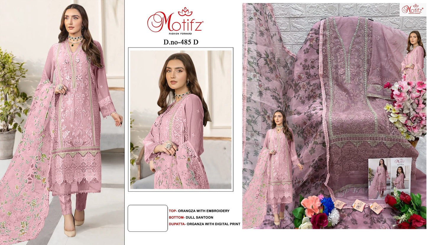 485D Motifz Pakistani Salwar Suits