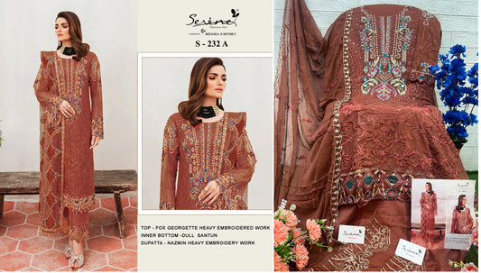 232A Serine Pakistani Salwar Suits