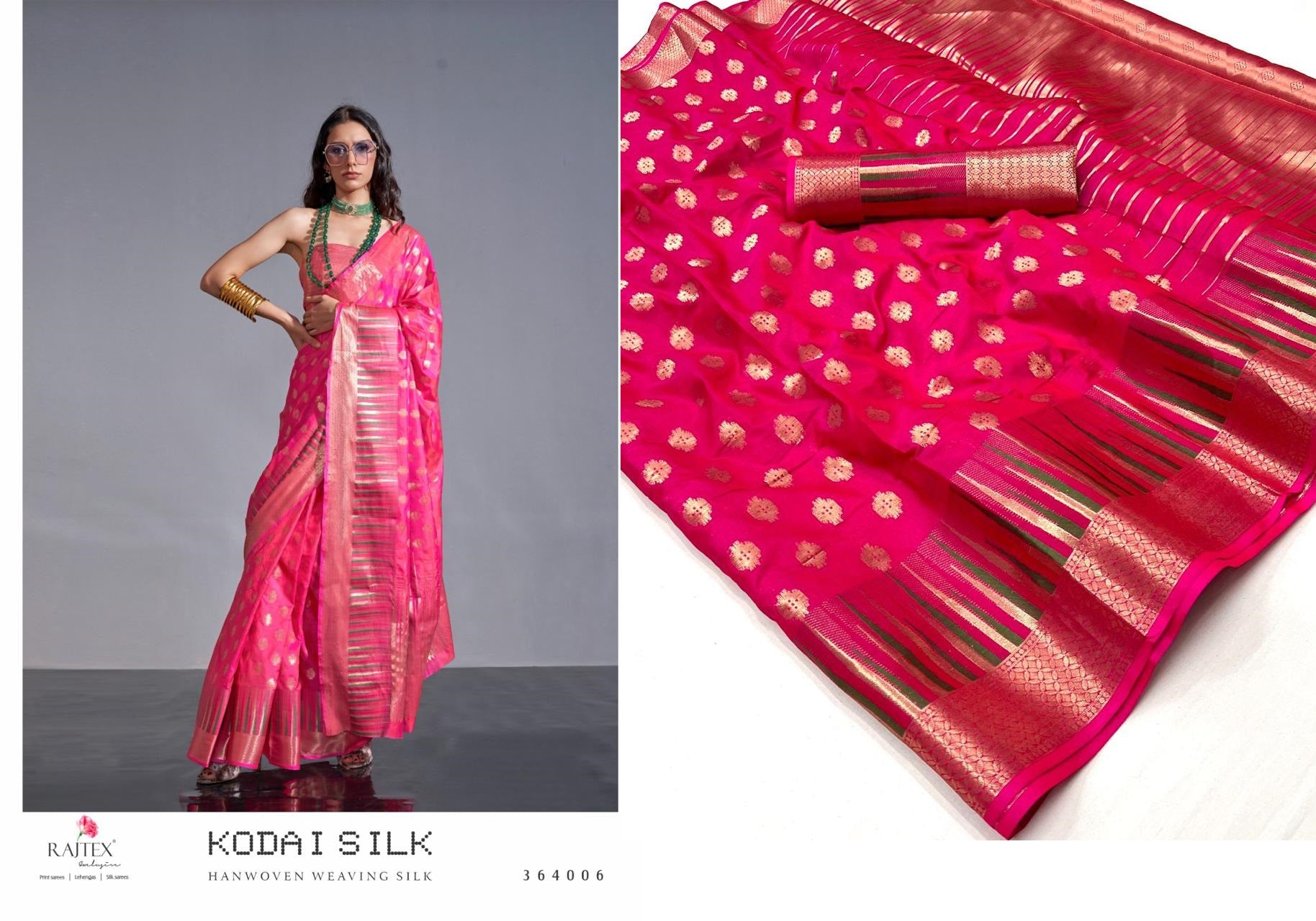 364006 Kodai Rajtex Sarees