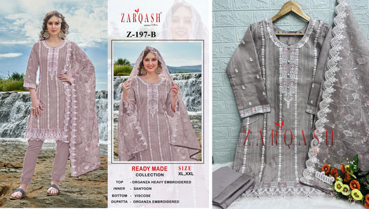 197B Zarqash Pakistani Readymade Suits