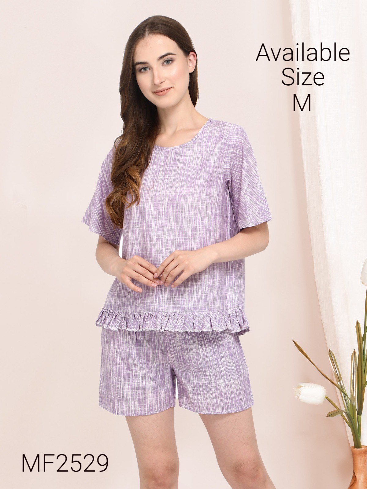 Mf2529 Msm Short Night Suits