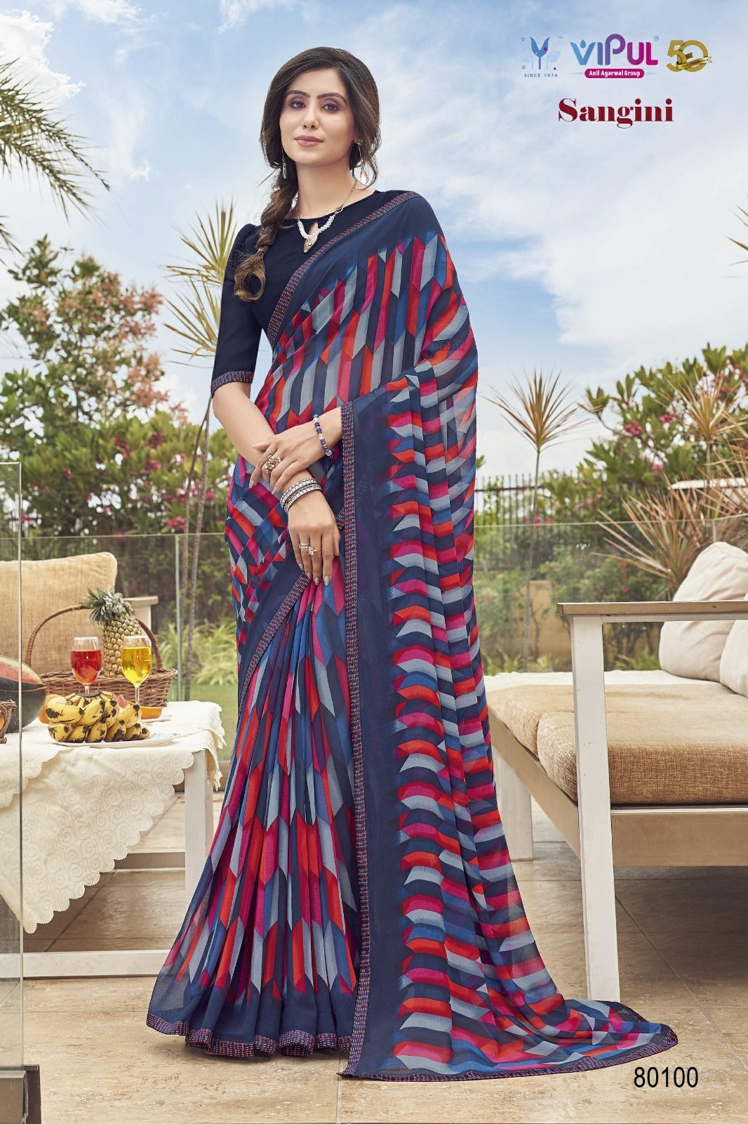 80100 Sangini Vipul Sarees